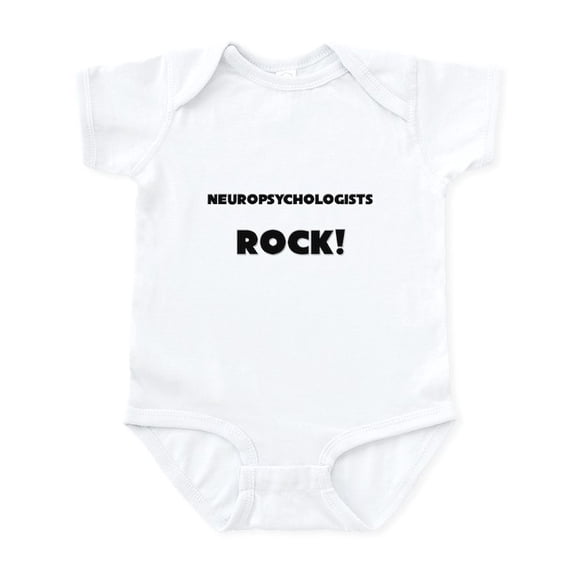 CafePress - Neuropsychologists ROCK Infant Bodysuit - Baby Light Bodysuit, Size Newborn - 24 Months
