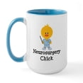 thumbnail image 1 of CafePress - Neurosurgery Chick Large Mug - 15 oz Ceramic Large White Novelty Mug, 1 of 4