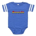 thumbnail image 1 of CafePress - Nevada Rbw Txt - Cute Infant Baby Football Bodysuit, 1 of 3