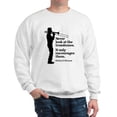 thumbnail image 1 of CafePress - Never Look At The Trombones Sweatshirt - Crew Neck Sweatshirt, 1 of 4