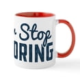 thumbnail image 1 of CafePress - Never Stop Exploring Pattern - 11 oz Ceramic Mug - Novelty Coffee Tea Cup, 1 of 6