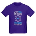 thumbnail image 1 of CafePress - Never Trust Atoms They Make Everything Up T Shirt - Dark T-Shirt Kids XS-XL, 1 of 4