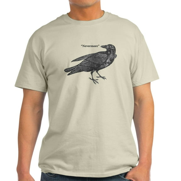 CafePress - Nevermore Raven T Shirt - Men's Classic Graphic T-Shirt