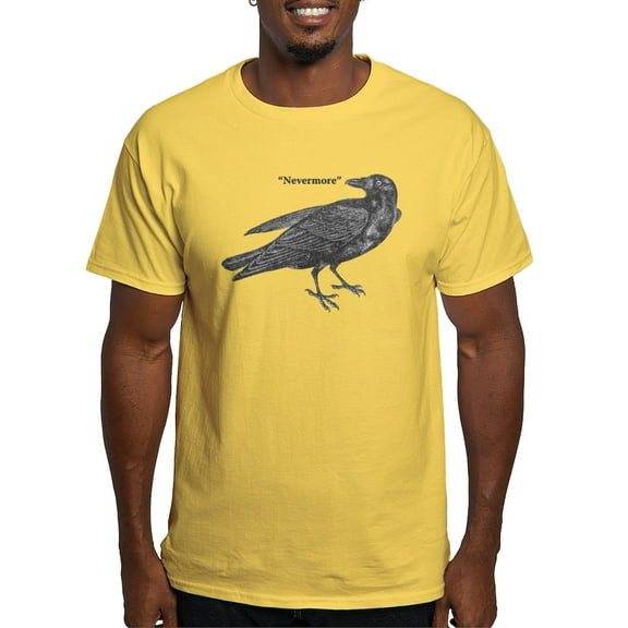 CafePress - Nevermore Raven T Shirt - Men's Classic Graphic T-Shirt
