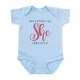 thumbnail image 1 of CafePress - Nevertheless, She Persisted. Body Suit - Baby Light Bodysuit, Size Newborn - 24 Months, 1 of 4