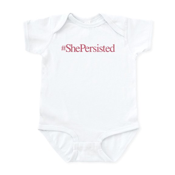 CafePress - Nevertheless, She Persisted. Body Suit - Baby Light Bodysuit, Size Newborn - 24 Months