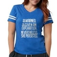 thumbnail image 1 of CafePress - Nevertheless, She Persisted. T Shirt - Womens Football Shirt, 1 of 4