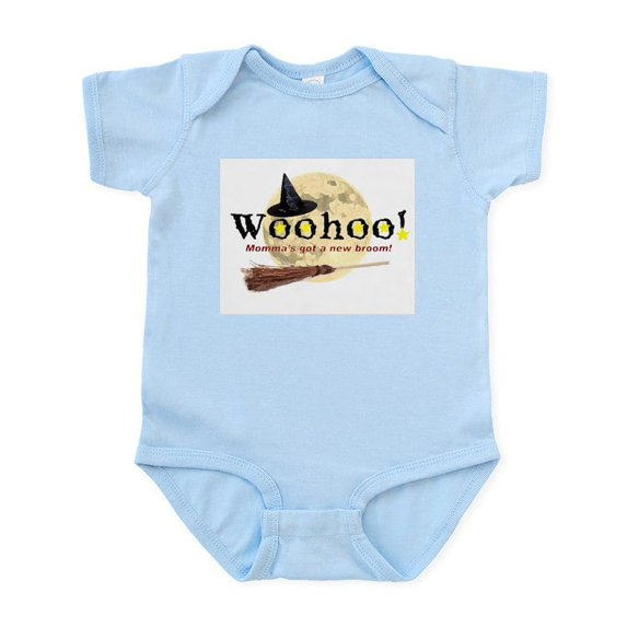 CafePress - New Broom Infant Bodysuit - Baby Light Bodysuit, Size Newborn - 24 Months
