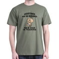 thumbnail image 1 of CafePress - New Dad In Training Dark T Shirt - Men's Classic Graphic Cotton T-Shirt, 1 of 4