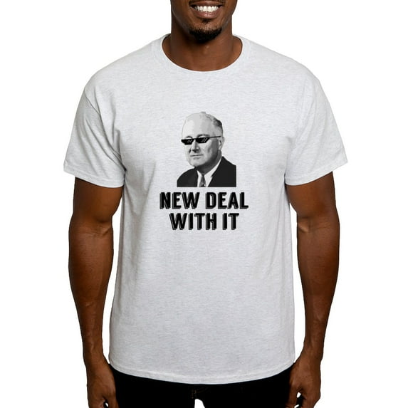 CafePress - New Deal With I T Shirt - Men's Classic Graphic T-Shirt