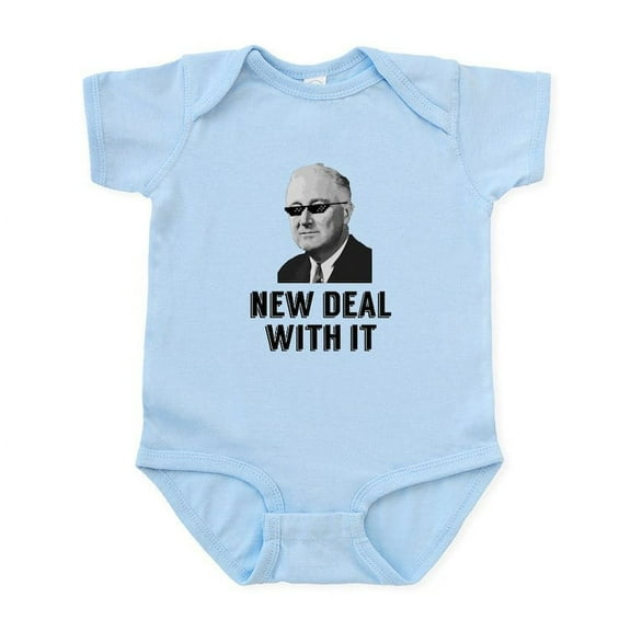 CafePress - New Deal With It Body Suit - Baby Light Bodysuit, Size Newborn - 24 Months