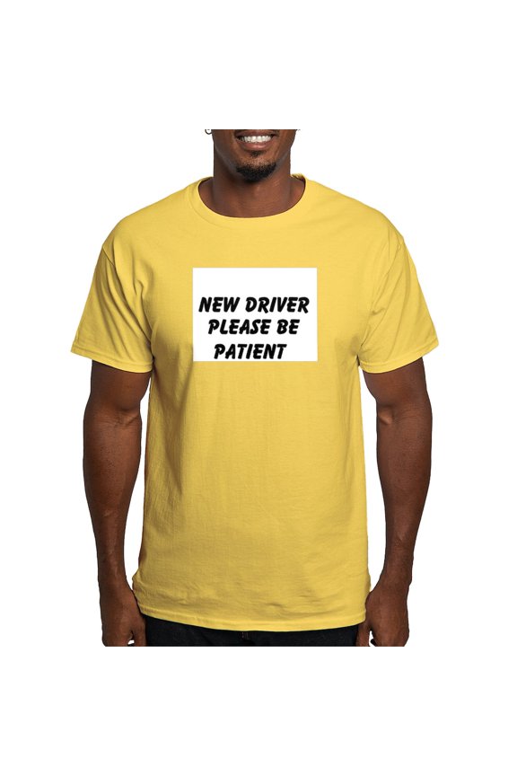 - New Driver Please Be Patient T Shirt - Men's Classic Graphic T-Shirt