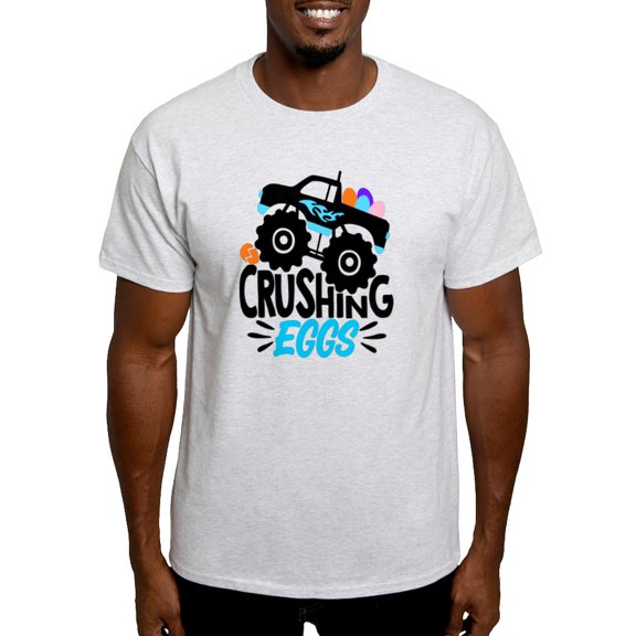 CafePress - New Easter Monster Truck Crushing Eggs T Shirt - Men's Classic Graphic T-Shirt