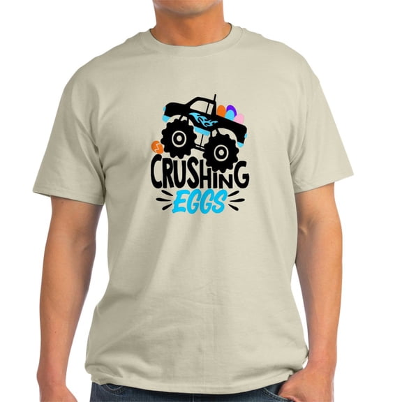 CafePress - New Easter Monster Truck Crushing Eggs T Shirt - Men's Classic Graphic T-Shirt