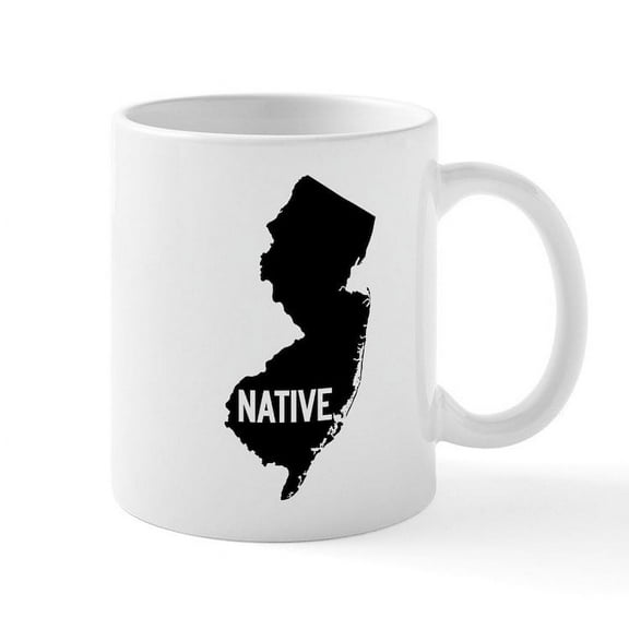CafePress - New Jersey Native - 11 oz Ceramic Mug - Novelty Coffee Tea Cup