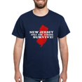 thumbnail image 1 of CafePress - New Jersey Only The Strong Survive Black T Shirt - Men's Classic Graphic Cotton T-Shirt, 1 of 4