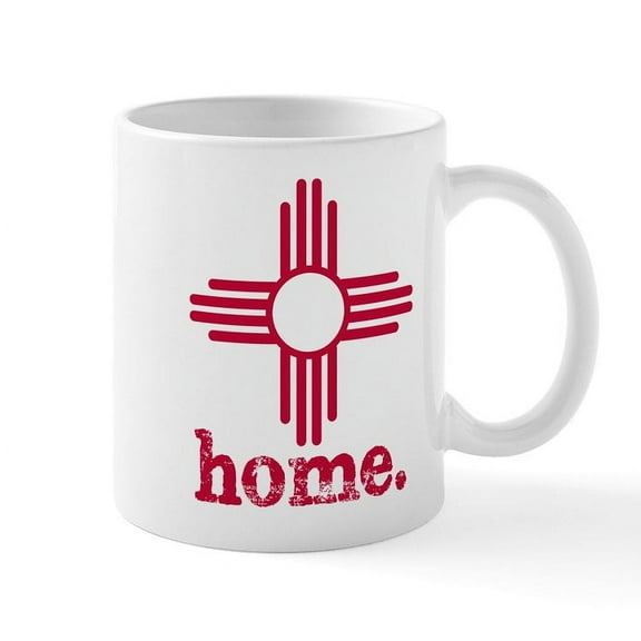 CafePress - New Mexico Home - 11 oz Ceramic Mug - Novelty Coffee Tea Cup