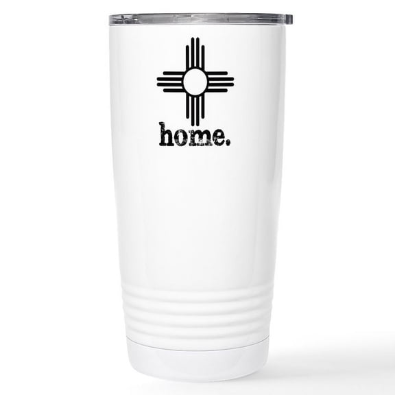 CafePress - New Mexico Home 16 Oz Stainless Steel Travel Mug - Insulated Stainless Steel Travel Tumbler 20 oz.