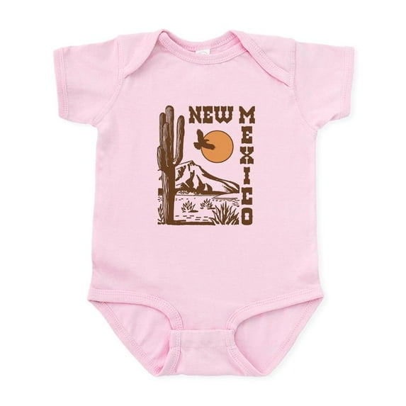 CafePress - New Mexico Infant Bodysuit - Baby Light Bodysuit, Size Newborn - 24 Months