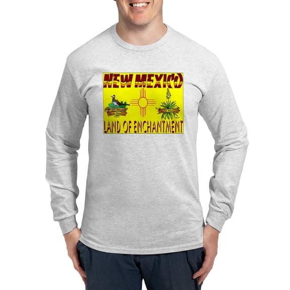 CafePress - New Mexico USA Long Sleeve T Shirt - Unisex Cotton Long Sleeve T-Shirt