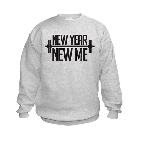 CafePress - New Year New Me Kids Sweatshirt - Kids Sweatshirt, Youth Crew Neck Sweatshirt