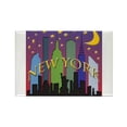 thumbnail image 1 of CafePress - New York City Skyline Rainbow - Rectangle Magnet, 2"x3" Refrigerator Magnet, 1 of 3