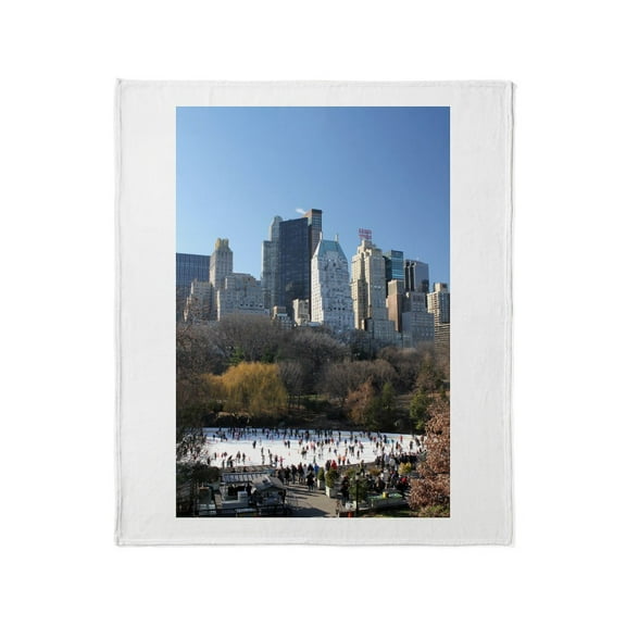 CafePress - New York City Xmas Pro Photo Throw Blanket - Soft Fleece Throw Blanket, 50"x60" for All Ages