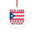 thumbnail image 1 of CafePress - New York Puerto Rican -  Round Wood Ornament 4", 1 of 2