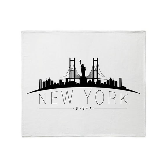 CafePress - New York Throw Blanket - Soft Fleece Throw Blanket, 50"x60" for All Ages