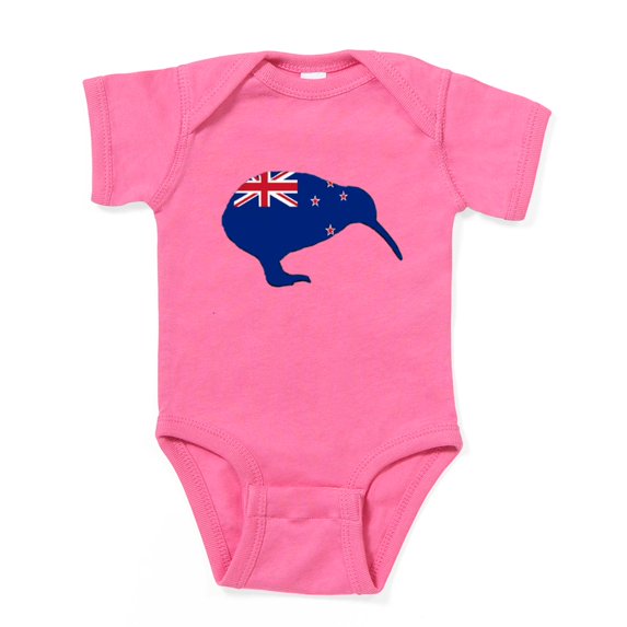 CafePress - New Zealand Kiwi Flag - Cute Infant Bodysuit Baby Romper - Size Newborn - 24 Months