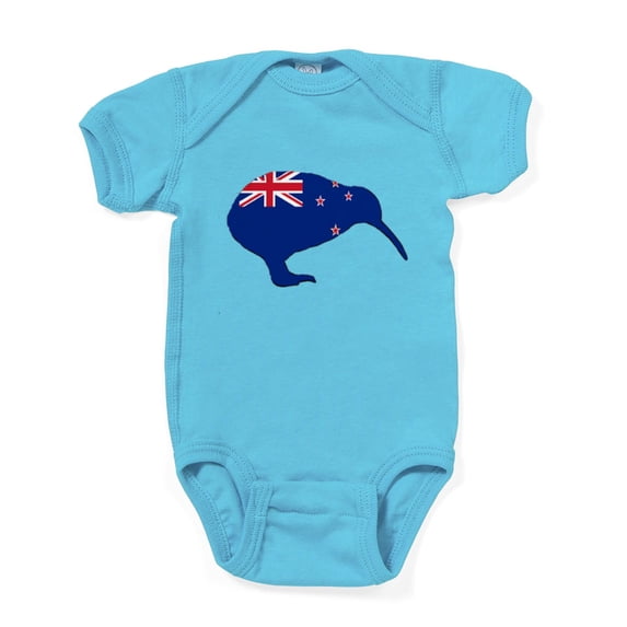 CafePress - New Zealand Kiwi Flag - Cute Infant Bodysuit Baby Romper - Size Newborn - 24 Months