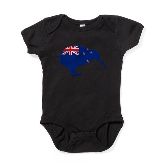 CafePress - New Zealand Kiwi Flag - Cute Infant Bodysuit Baby Romper - Size Newborn - 24 Months