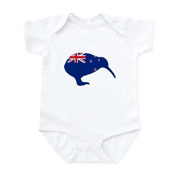 CafePress - New Zealand Kiwi Infant Bodysuit - Baby Light Bodysuit, Size Newborn - 24 Months
