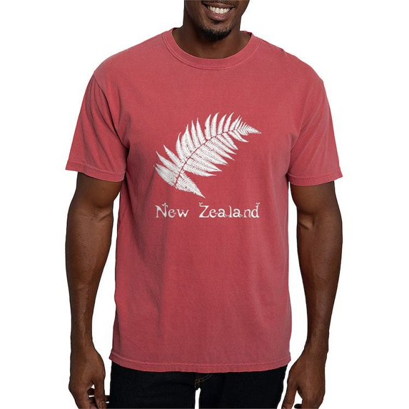 CafePress - New Zealand Leaves Women's Dark T Shirt - Mens Comfort Colors Shirt