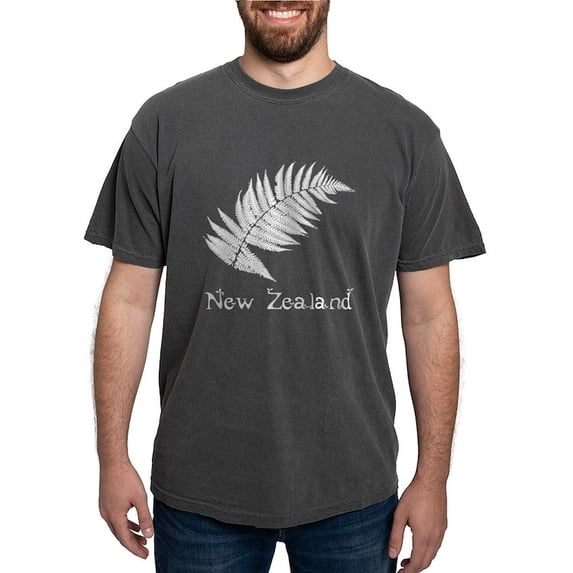 CafePress - New Zealand Leaves Women's Dark T Shirt - Mens Comfort Colors Shirt
