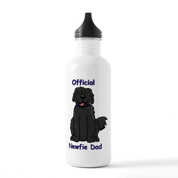 CafePress - Newfie Dad Stainless Water Bottle 1 - Stainless Steel Water Bottle, Sports Bottle, 1.0L