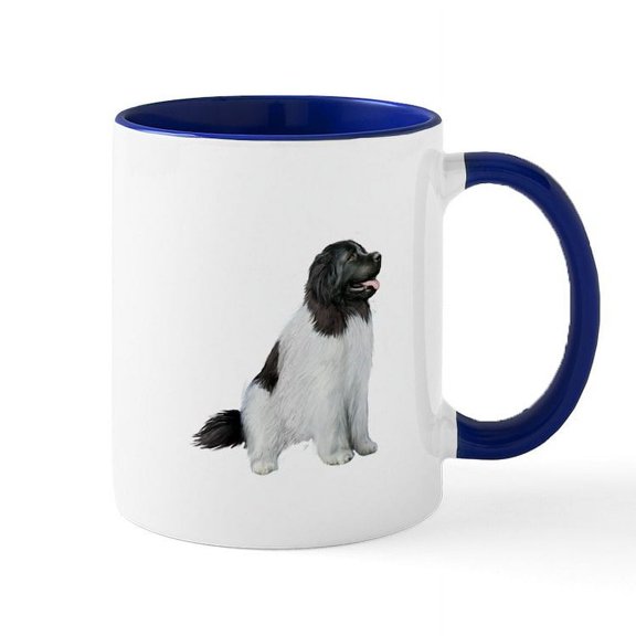 CafePress - Newfie (LS1) Mug - 11 oz Ceramic Mug - Novelty Coffee Tea Cup