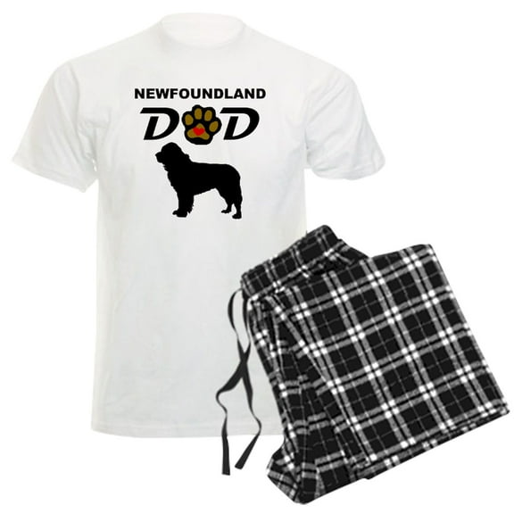 CafePress - Newfoundland Dad Pajamas - Men's Light Loose Fit Cotton Pajama Set