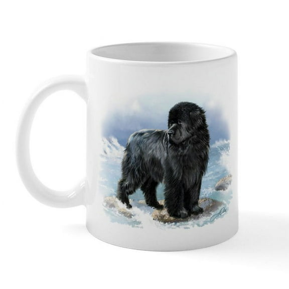 CafePress - Newfoundland Mug - 11 oz Ceramic Mug - Novelty Coffee Tea Cup
