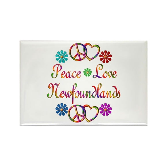 CafePress - Newfoundlands - Rectangle Magnet, 2"x3" Refrigerator Magnet