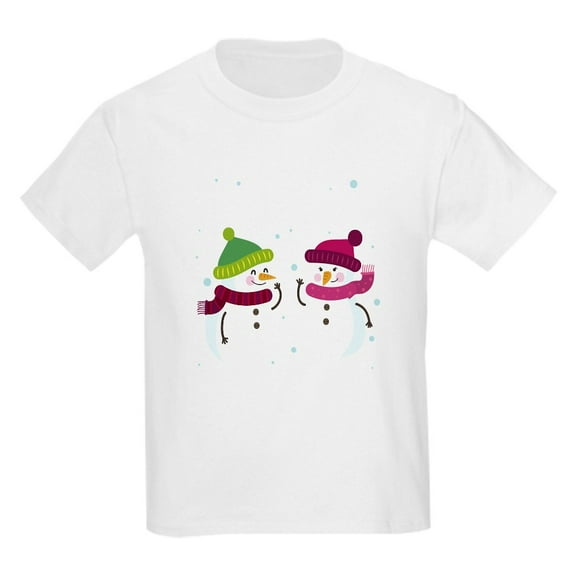 CafePress - Newlyweds New Husband Wife First Christmas T Shirt - Light Classic Kids Graphic, Short Sleeve T-Shirt, Sizes XS-XL