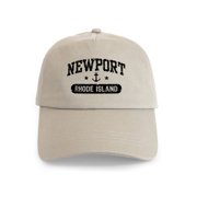 CafePress - Newport Rhode Island Cap - Adjustable 100% Brushed Unisex Casual Cotton Baseball Cap, Beige, 1