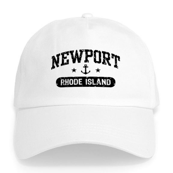 CafePress - Newport Rhode Island Cap - Adjustable 100% Brushed Unisex Casual Cotton Baseball Cap, Beige, 1