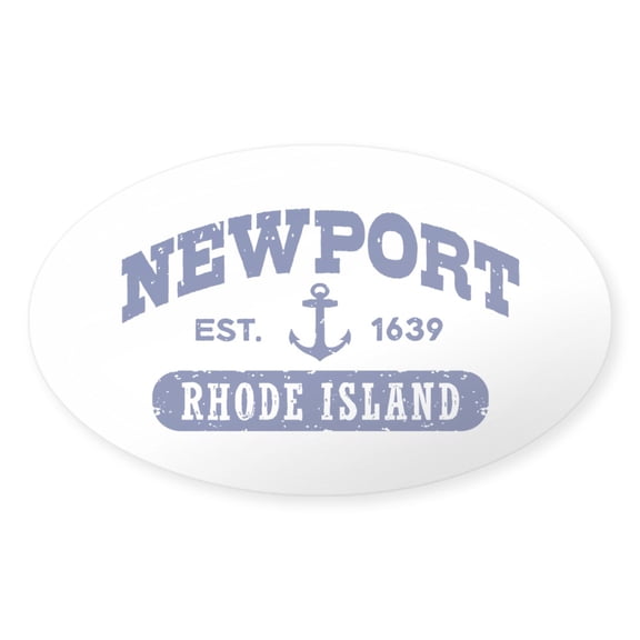 CafePress - Newport Rhode Island - Sticker (Oval)