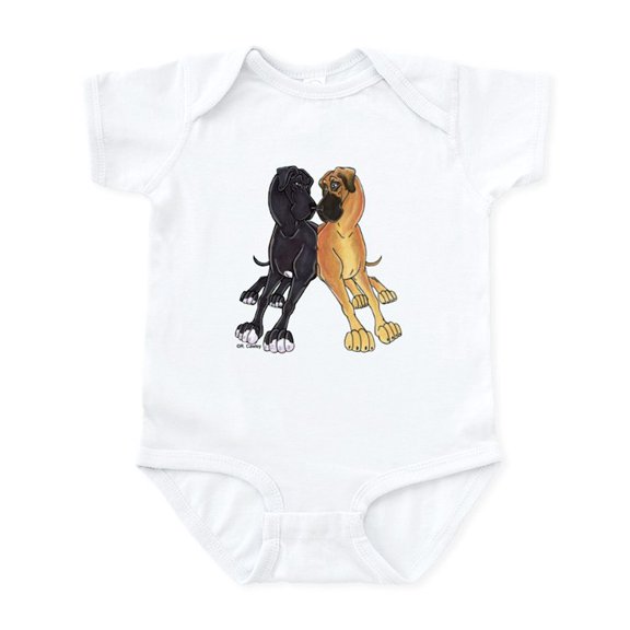 CafePress - Nfnbw Lean Infant Bodysuit - Baby Light Bodysuit, Size Newborn - 24 Months