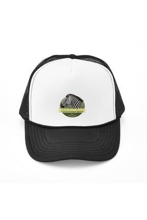 - Ngorongoro CA - Adjustable Unisex Printed Trucker Hat with Mesh Back