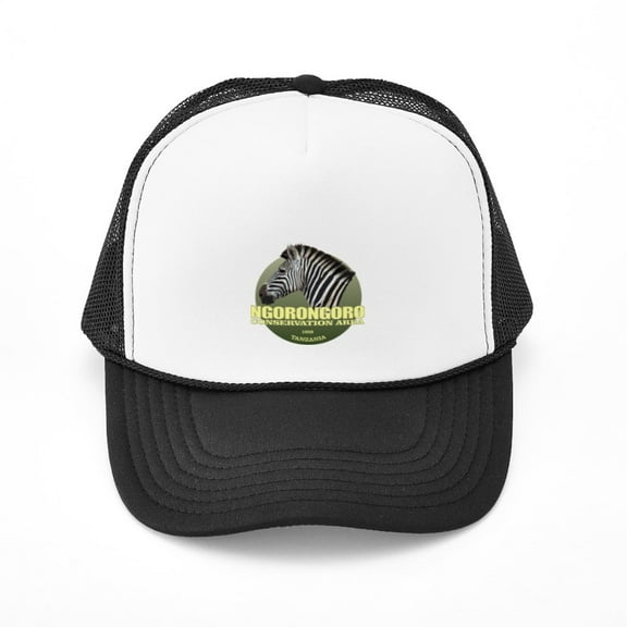 CafePress - Ngorongoro CA - Adjustable Unisex Printed Trucker Hat with Mesh Back