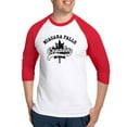 thumbnail image 1 of CafePress - Niagara Falls Canada Baseball Jersey - Cotton Baseball Jersey, 3/4 Raglan Sleeve Shirt, 1 of 4
