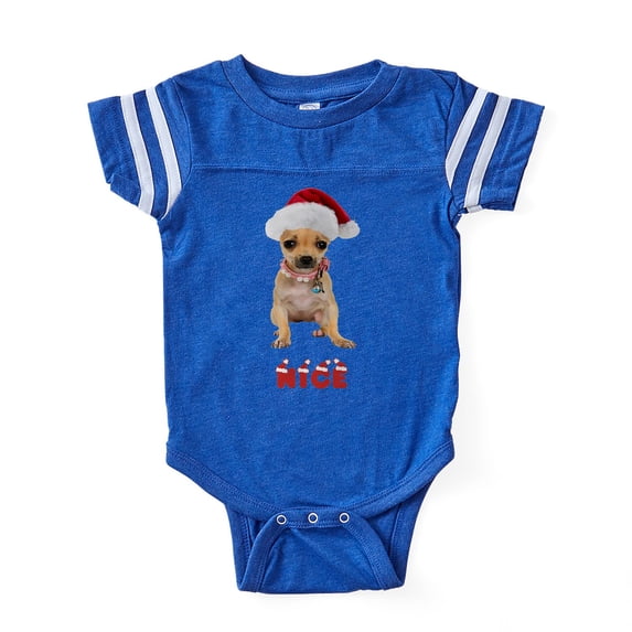 CafePress - Nice Chihuahua - Cute Infant Baby Football Bodysuit