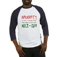 thumbnail image 1 of CafePress - Nice Ish Baseball Jersey - Cotton Baseball Jersey, 3/4 Raglan Sleeve Shirt, 1 of 4